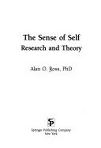 The sense of self : research and theory /