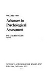 Advances in psychological assessment /