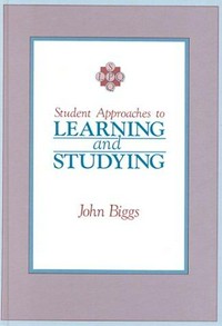 Student approaches to learning and studying /