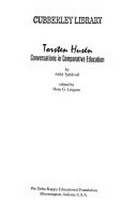 Torsten Husén : conversations in comparative education /