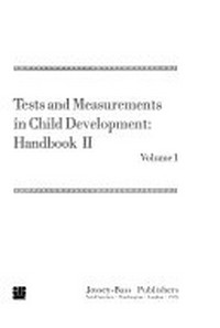 Tests and measurements in child development : handbook II /
