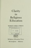 Clarity in religious education /