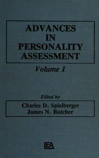 Advances in personality assessment /