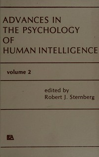 Advances in the psychology of human intelligence /