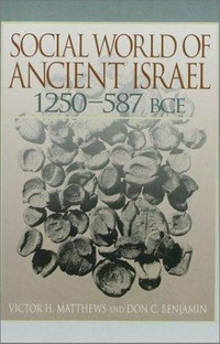 Social world of ancient Israel, 1250-587 BCE /