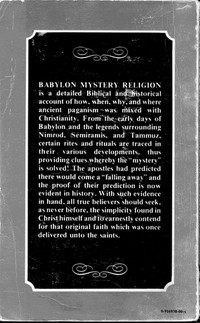 Babylon mystery religion /