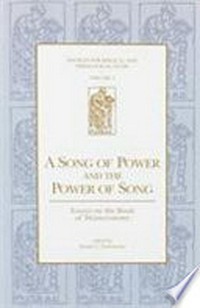 A song of power and the power of song : essays on the Book of Deuteronomy /