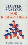 Cluster analysis for researchers /