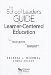 The school leader's guide to learner-centered education : from complexity to simplicity /