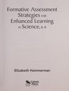 Formative assessment strategies for enhanced learning in science, K-8 /