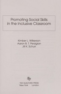 Promoting social skills in the inclusive classroom /