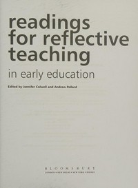 Readings for reflective teaching in early education /
