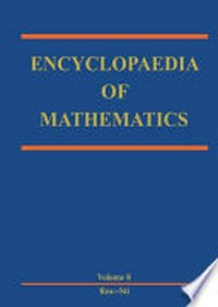 Encyclopaedia of mathematics : an updated and annotated translation of the Soviet 'Mathematical Encyclopaedia' /