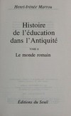 Histoire de l'éducation dans l'antiquité /