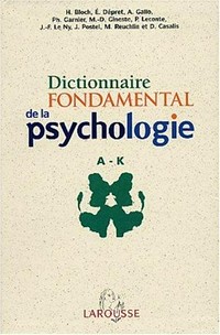 Dictionnaire fondamental de la psychologie /