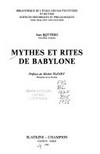 Mythes et rites de Babylone /
