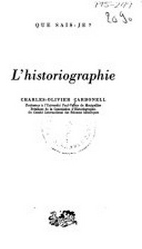 L'historiographie /