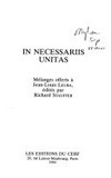 In necessariis unitas : mélanges offerts à Jean-Louis Leuba /