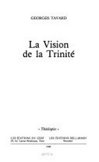 La vision de la Trinité /
