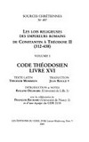 Les lois religieuses des empereurs romains de Constantin à Théodose II (312-438) /