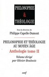 Philosophie et théologie au moyen âge : anthologie: