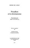 Proudhon et le christianisme /