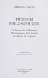 Triduum philosophique /