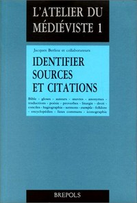 Identifier sources et citations /