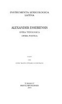 Opera theologica ; Opera poetica /