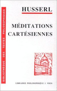 Méditations cartésiennes : introduction à la phénoménologie /