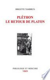 Pléthon : le retour de Platon /