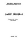 Marion Brésillac : documents de mission et de fondation /