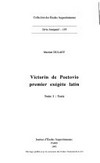 Victorin de Poetovio, premier exégète latin /