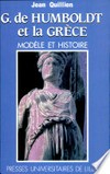 G. de Humboldt et la Grèce : modèle et histoire /