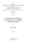 Catalogue of the Armenian manuscripts in the Cambridge University Library /