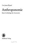 Anthroponomie : Kants Archäologie der Autonomie /