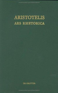 Aristotelis Ars rhetorica /