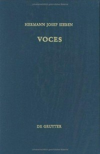 Voces : eine Bibliographie zu Wörtern und Begriffen aus der Patristik (1918-1978) /