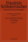 Der christlicher Glaube nach den Grundsätzen der evangelischen Kirche im Zusammenhange dargestellt : Zweite Auflage (1830/31) /