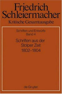 Schriften aus der Stolper Zeit (1802-1804) /