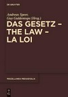 Das Gesetz = The law = La loi /