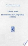 Hermeneutic and composition in I Peter /