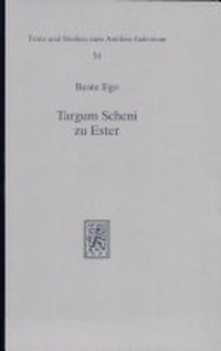 Targum Scheni zu Ester /