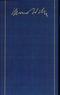 Die Wirtschaftsethik der Weltreligionen. Das antike Judentum : 1911-1920 /