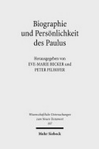 Biographie und Persönlichkeit des Paulus /