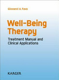Well-being therapy : treatment manual and clinical applications /