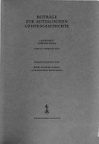 Beiträge zur Altitalischen Geistesgeschichte : Festschrift Gerhard Radke zum 18. Februar 1984 /