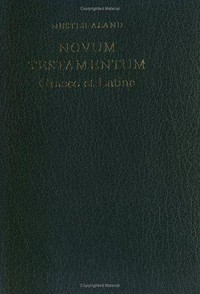 Novum Testamentum graece et latine /
