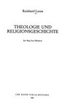 Theologie und Religionsgeschichte : der Weg Otto Pfleiderers /