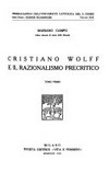 Cristiano Wolff e il razionalismo precritico /